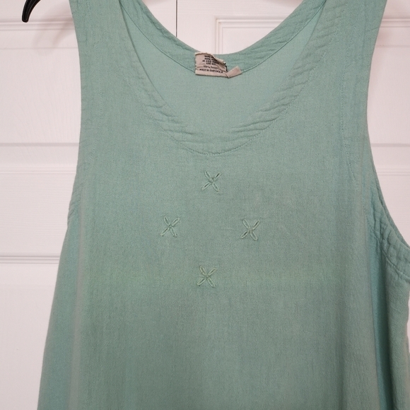 El Huarache Peppermint ice green sundress - Picture 5 of 10